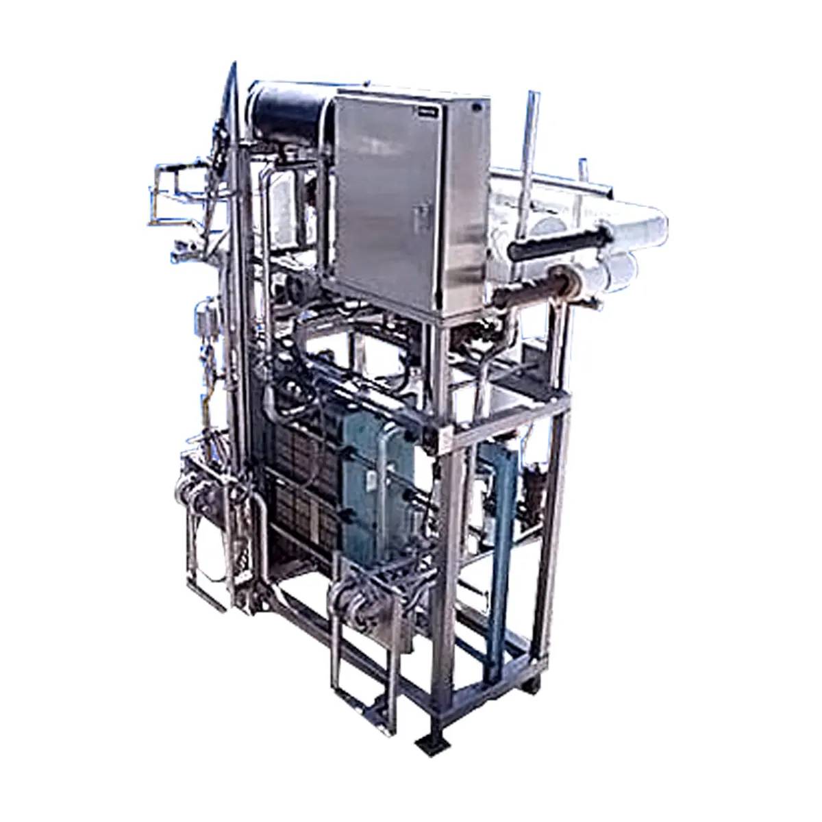 632 sq.ft., APV, SR35, HTST, (148) plates, 150 psig @ 275°F, 13 Nominal Flow capacity, 13 gallon Condensate - Image 1