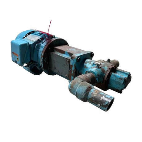 30 GPM @ 250 psi, Viking #HL495M, Internal Gear Pump, 1.5" inlet/outlet, -40 to 350 F temperature, 3 HP - Image 2