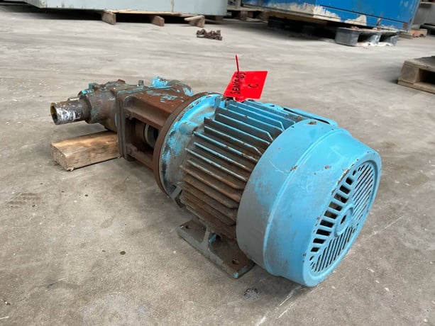 30 GPM @ 250 psi, Viking #HL495M, Internal Gear Pump, 1.5" inlet/outlet, -40 to 350 F temperature, 3 HP - Image 8