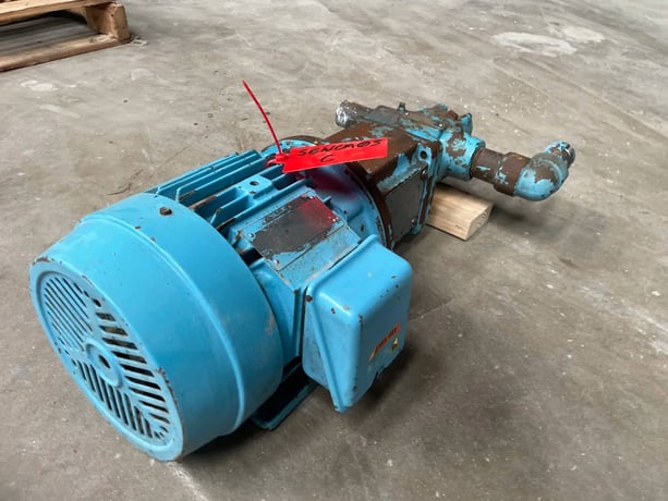 30 GPM @ 250 psi, Viking #HL495M, Internal Gear Pump, 1.5" inlet/outlet, -40 to 350 F temperature, 3 HP - Image 10
