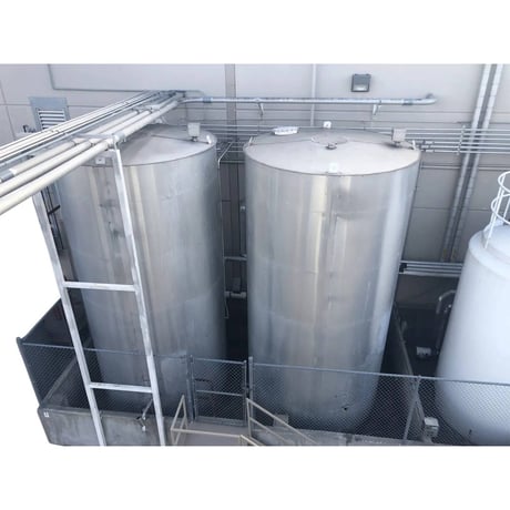9136 gallon, Stainless Steel High Fructose Syrup Oil Silo, 22.9 min. Circ. capacity, 25 max. Circ. Fuse, 15 - Image 1