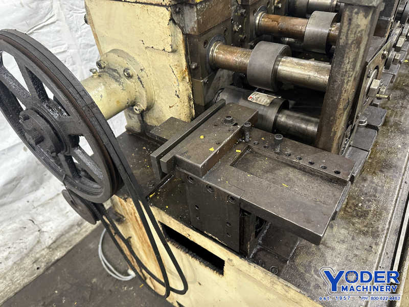 10 Stand, Rafter #W1A, rollformer, 1-7/8" arbor, 10" roll space, forward/reversing, coolant, variable speed - Image 4