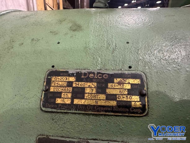 25 Ton, Denison Multipress #KA25C92D13A104, hydraulic press, 15" stroke, 24" daylight, 25 HP - Image 7
