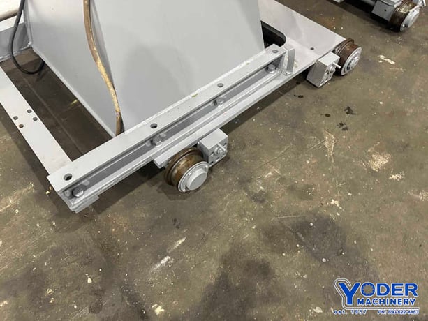 6000 lb. Cullen-Friestedt #HS-60, tailstock welding positioner, 42" x42" T-slotted table, 3 HP - Image 4