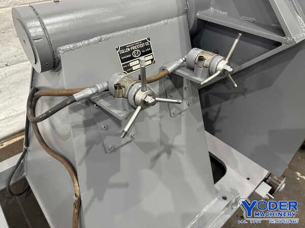 6000 lb. Cullen-Friestedt #HS-60, tailstock welding positioner, 42" x42" T-slotted table, 3 HP - Image 6