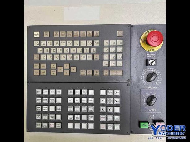 Campbell #800A-150/650/IT, CNC creep feed grinder, Fanuc 31iB Control, air purge, wheel balancer, 2020 - Image 9