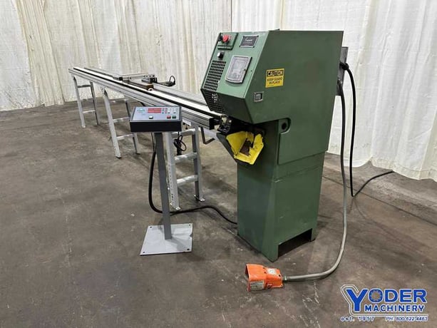 1/4" - 2" Continental #2A, programmable pipe & tube-cut-off machine, stock stop, 2002 - Image 2