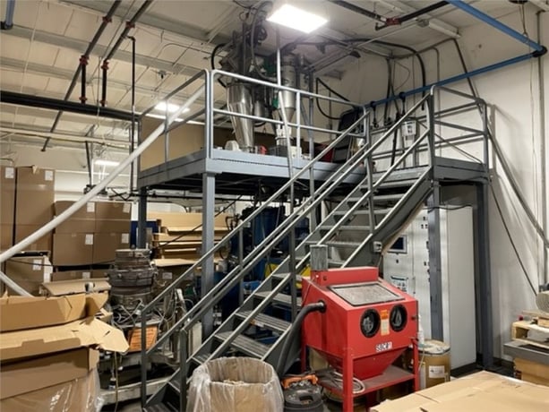 100 liter Reliance #VFM-100/VCM-150, mixer, 30 HP AC motor, 150 L. cooler, 2015 - Image 1