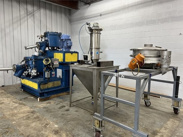 100 liter Reliance #VFM-100/VCM-150, mixer, 30 HP AC motor, 150 L. cooler, 2015 - Image 9