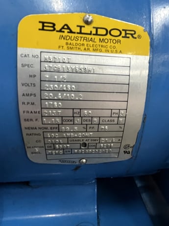 Pneu-Con, vacuum conveyor, 7.5 HP, positive displacement blower - Image 4