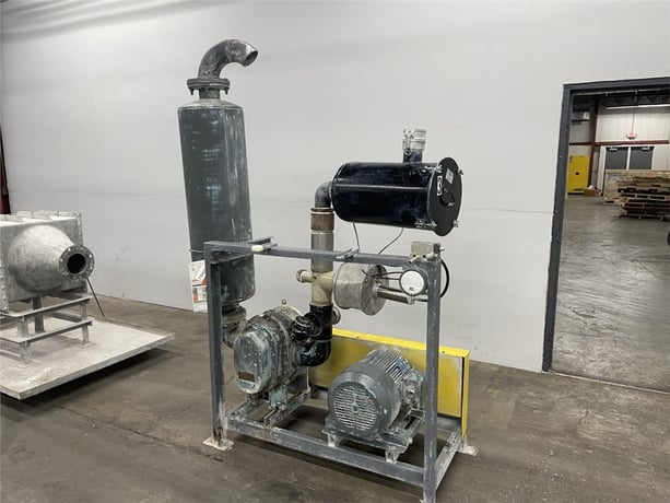 Goulds, vacuum conveyor, 20 HP, 3.5" diameter inlet, 4" outlet - Image 3