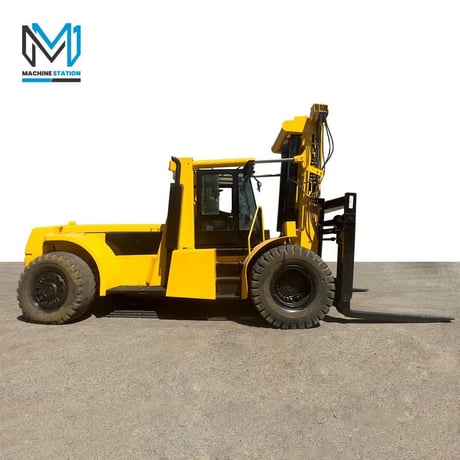 75000 lb. Hyster #H620C, diesel forklift truck, 124.5" load height, 1164 hours - Image 1