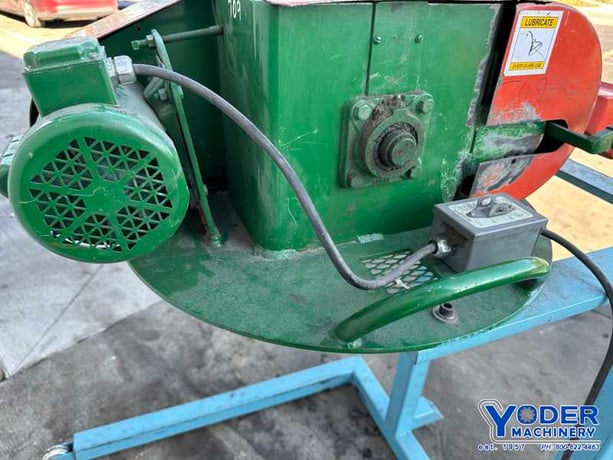Sweed #400AC, scrap chopper, 3/4" x1-3/4" infeed opening, 3" cut length, 1/2 HP, 90 FPM - Image 5
