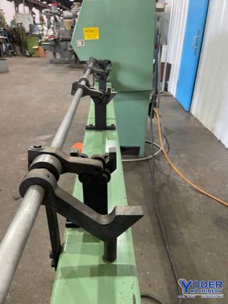 1/4" - 2" Continental #2A, pipe & tube cut-off and table, electric foot trip, stock stop, 2002 - Image 3