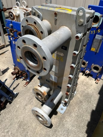 44 sq.ft., Alfa-Laval, TM10-BFD, plate heat exchanger, 20 bar @ 100&deg;C, 20 plates, 1997 - Image 6