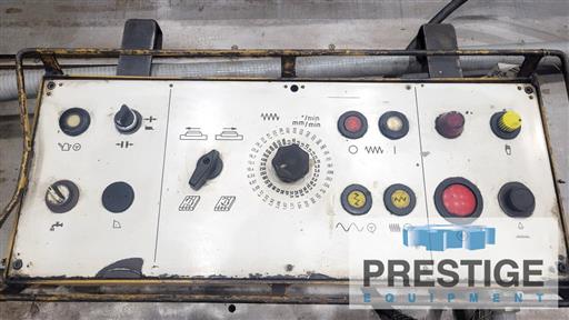 71" x 78" Union #Ti-2, power rotation, power infeed, scales, 15 ton capacity 1994, #26626 - Image 7