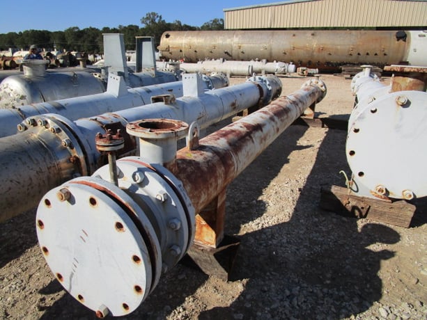 375 sq.ft. Gaspar, heat exchanger, 123FV psi, 14" diameter x 20' 0" F/F, 350&deg; F., 2005 - Image 7