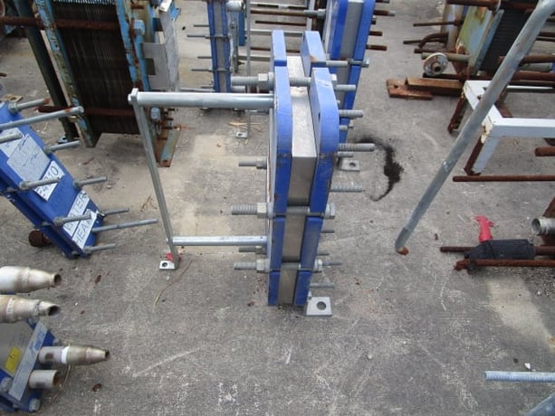 7 sq.ft., Alfa-Laval, TS6-MFG, plate heat exchanger, 150 psi, 347°F., 2010 - Image 4