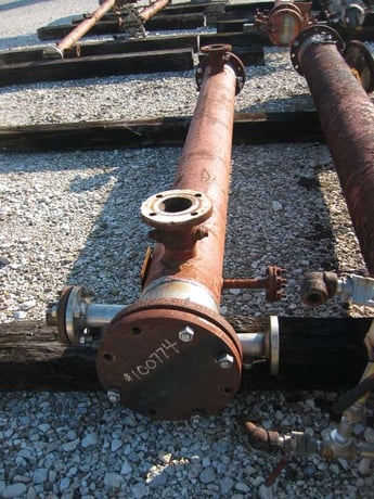 47 sq.ft., 150FV psi shell, Weldon #6STW8-96, Heat Exchanger, 150FV psi tube, 400°F., 1983 - Image 2