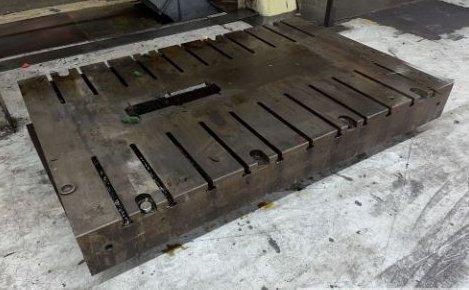 72" L x 42" width x 8" H, T-slotted bolster plate - Image 3