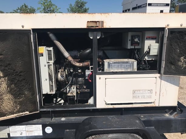 Multiquip #DCA25SSIU2, trailer mounted, sound attenuated enclosure, 240/480 Volts, 5044 hours, 2006, $16.5k - Image 7