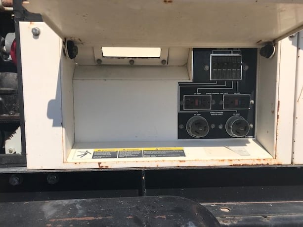 Multiquip #DCA25SSIU2, trailer mounted, sound attenuated enclosure, 240/480 Volts, 5044 hours, 2006, $16.5k - Image 8