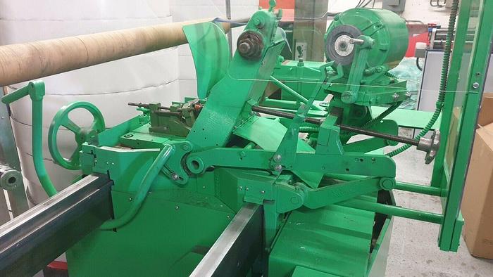 Lever #500, single knife boloney cutter w/mister, 85" shaft length, 16" dia blade, 14" dia roll - Image 3