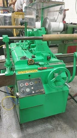 Lever #500, single knife boloney cutter w/mister, 85" shaft length, 16" dia blade, 14" dia roll - Image 6