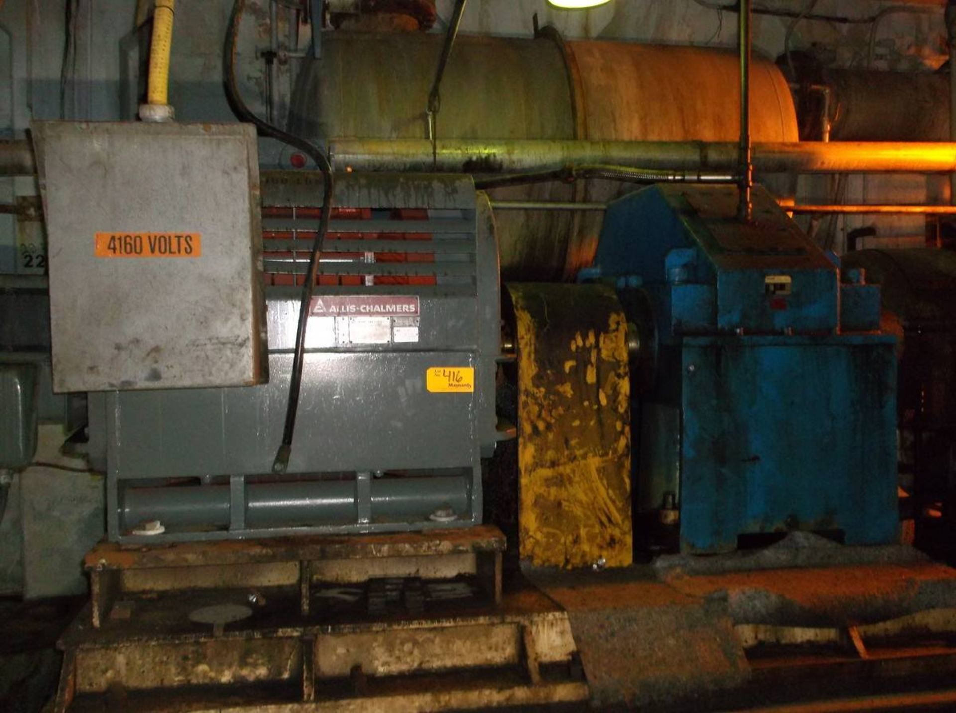 1000 HP RPM Allis-Chalmers Synchronous Motor, 4160 Volts - Image 1