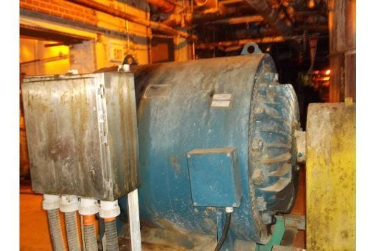 700 HP 1155 RPM General Electric motor - Image 3