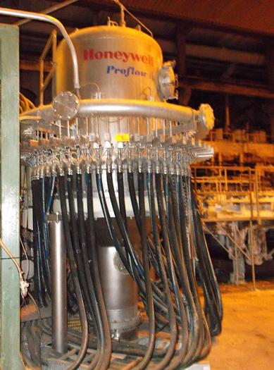 Mac Fab #Wet-End, 156" trim headbox, Honeywell Proflow II dilution system Fourdrinier table - Image 6