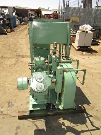 Ingersoll-Rand, industrial reciprocating air compressor with aftercooler, 20 HP - Image 4