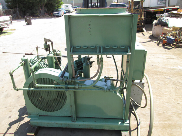 Ingersoll-Rand, industrial reciprocating air compressor with aftercooler, 20 HP - Image 6