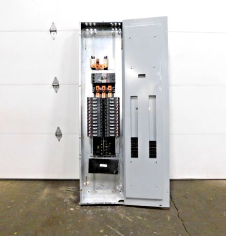 400 Amp. General Electric, ADF3364MBX Spectra A-Series, panelboard, 277/480 Volts, 4 wire - Image 1