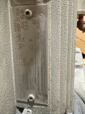 10 liter Henschel #FM10C, high intensity mixer, jacketed chamber, 3 tier blade design - Image 6