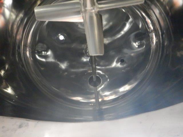 Apex Brewing Supply, 300 gallon 304 Stainless Steel ferment, cone bottom, 16" x 13" manway, 2015 - Image 2
