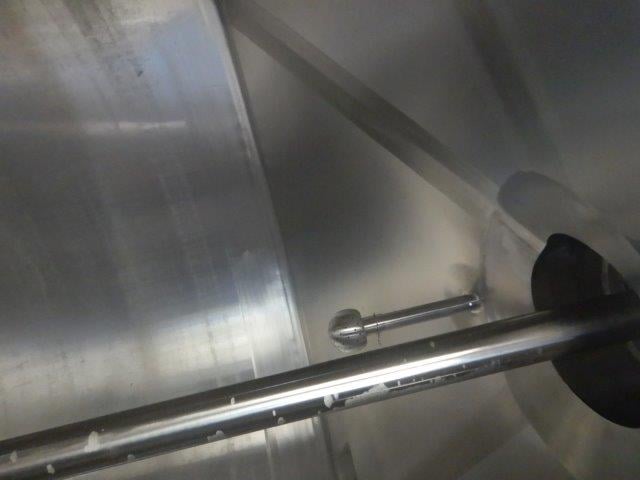 465 gallon JV Northwest, vertical Stainless Steel mix tank, 4' dia. x 10' high, Stainless Steel filter type - Image 10