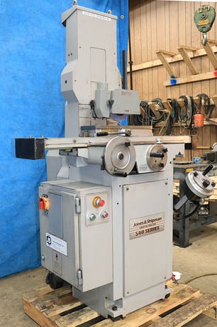 6" x 18" Jones & Shipman #540LH, hand feed surface grinder w/ roller bearing table, 7" x 1/2" W x 1- 1/4" B - Image 3
