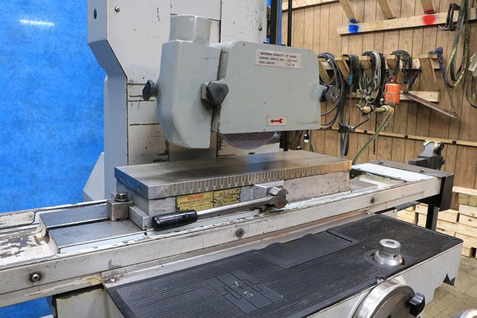 6" x 18" Jones & Shipman #540LH, hand feed surface grinder w/ roller bearing table, 7" x 1/2" W x 1- 1/4" B - Image 5