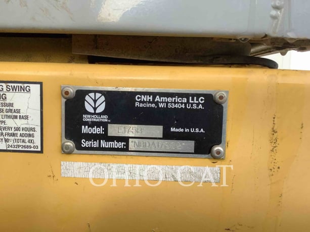 New Holland Ltd. E175B, Excavator, 6453 hours, S/N: NBDA17802, 2008 - Image 6