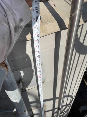 9000 gallon Stainless Steel Vertical Tank - Image 6