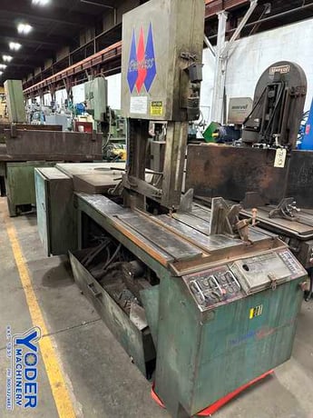 18" x 20" Peerless #VB-181C, vertical band saw, 180" x1-1/4" blade, manual tilt, coolant, 1989 - Image 1