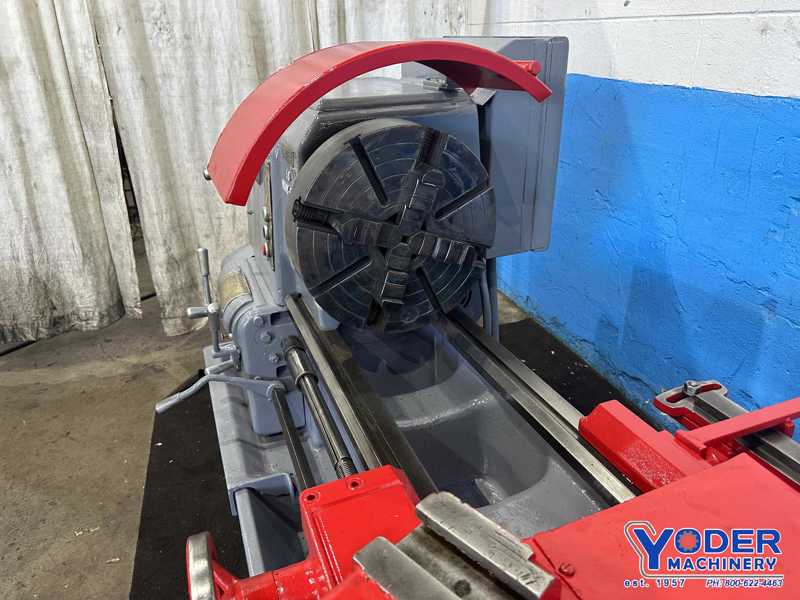 18" x 72" Cincinnati #18-Tray-Top, engine lathe, 4-jaw 15" chuck, 7" 3 point steady rest, 5 HP - Image 6