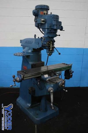 Bridgeport, ram type vertical mill, 2 HP - Image 1