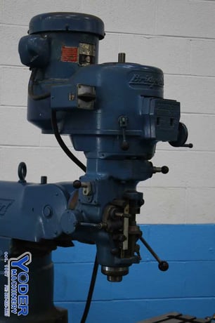 Bridgeport, ram type vertical mill, 2 HP - Image 3