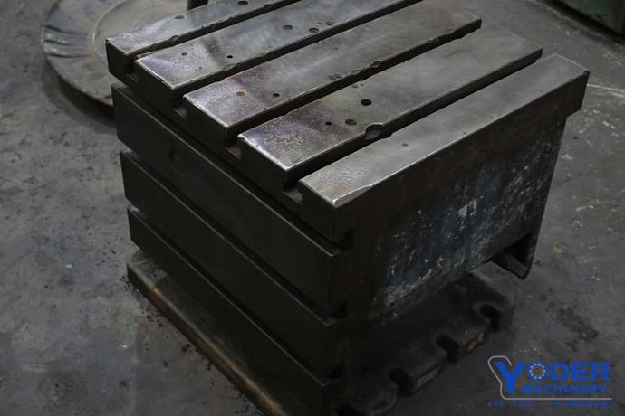 Universal drill table, 21 -1/2" L x 22 width x 22 H, 90&deg; table tilt - Image 3