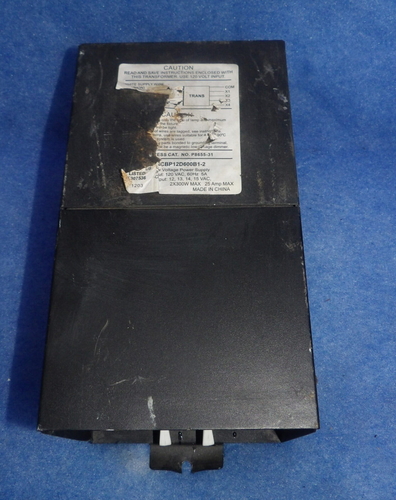 Progress Lighting, P8655-31, 120 Volts 600W two circuit electronic transformer, 1 yr warranty - Image 1