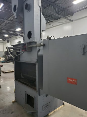 Wheelabrator 27x36 Rubber Belt Tumblast - Image 4