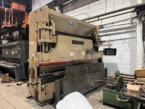 175 Ton, Cincinnati #175AF10 Autoform, CNC hydraulic press brake, 12' overall, 126-1/2" between housing - Image 1