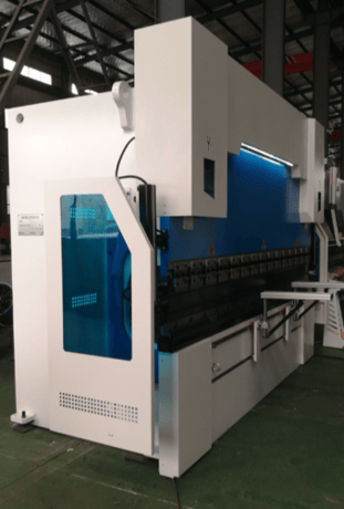 390 Ton, MAQ #WC67K-350X4000, hydraulic press brake, 13' overall, DA53T Touch Screen CNC controller - Image 1